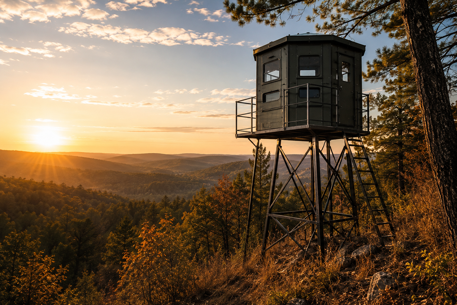 Elevated Hunting Blinds
