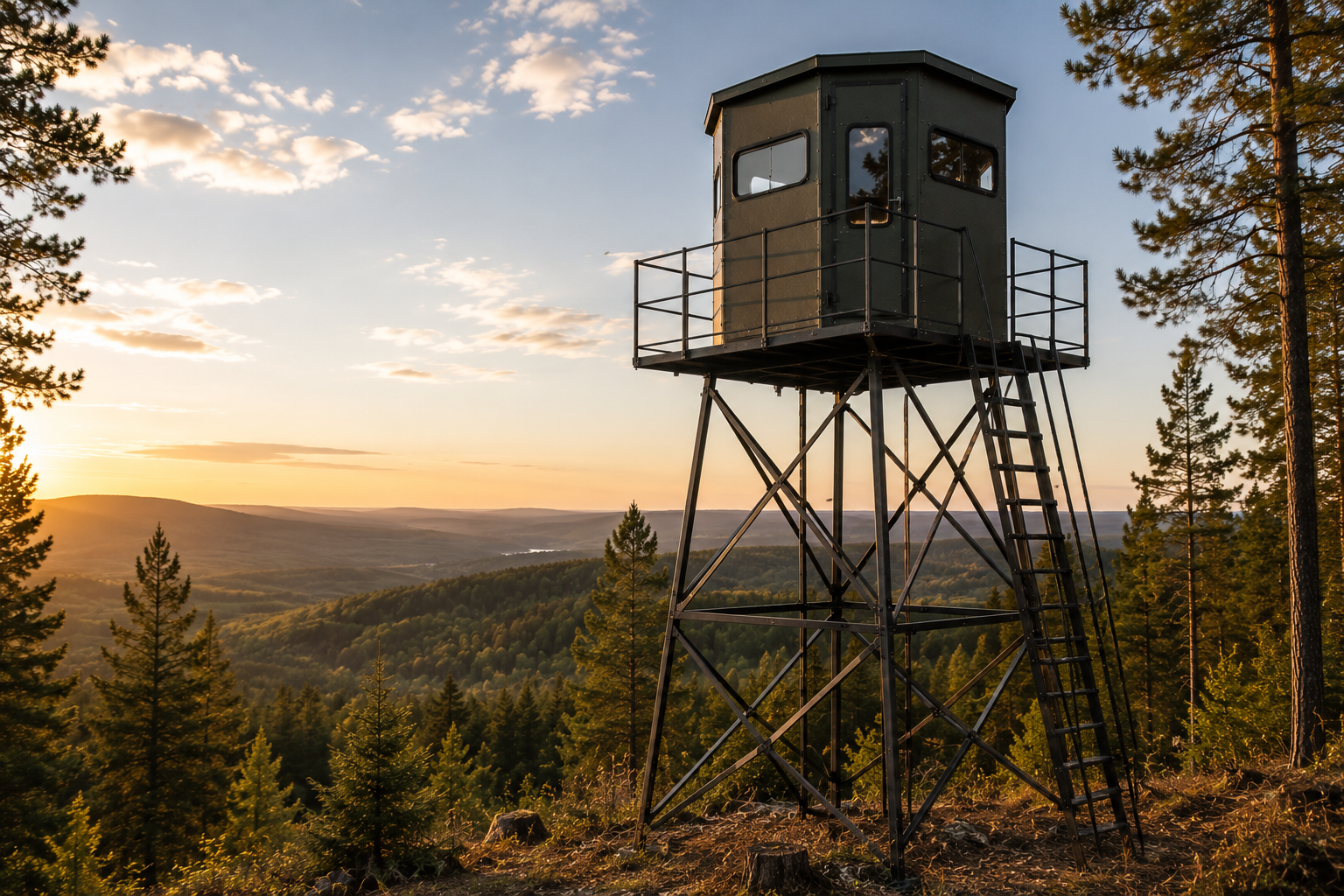 Tower Hunting Blinds